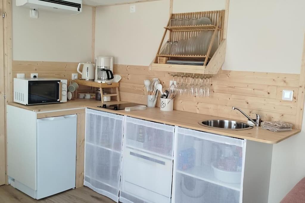 Berck-Plage - 2 Hebergements Insolites Tiny House De 2 A 8 Personnes 外观 照片