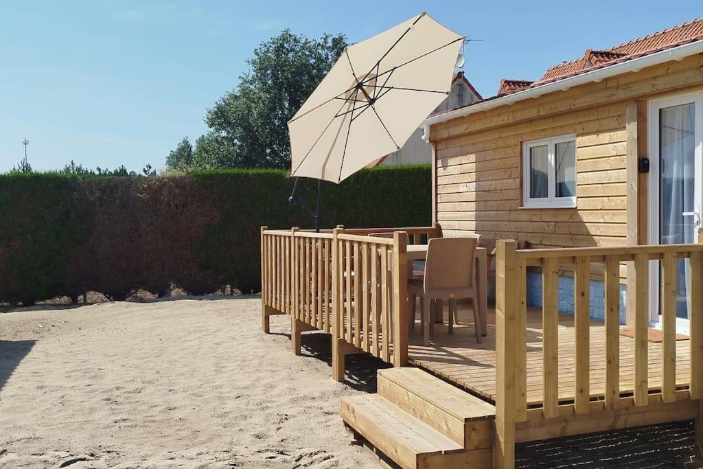 Berck-Plage - 2 Hebergements Insolites Tiny House De 2 A 8 Personnes 外观 照片