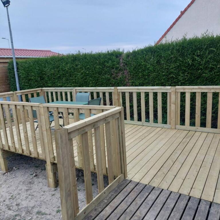 Berck-Plage - 2 Hebergements Insolites Tiny House De 2 A 8 Personnes 外观 照片